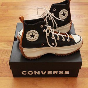 Converse Run Star Hike Leather Platform Sneaker Boots